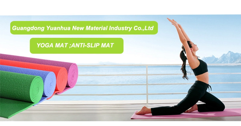 Hot Sales Wholesale Custom Logo Private Label Fitness Yoga Exercise Eco-Friendly Non-Slip High Quality PVC Yoga Mat 3mm