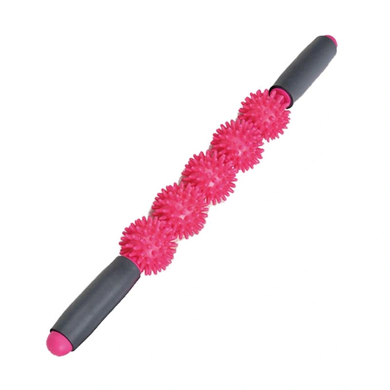 40cm Colorful Fast Muscle Relief Massage Ball Roller Stick