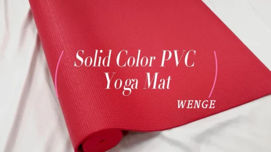 3 mm * 61 cm * 173 cm Großhandel PVC-Yogamatte mit Tragegurt