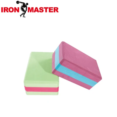 Tricolor Yoga Brick Yoga-Hilfsmittel