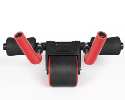 Stabiler Vest Line Bauchmuskeltrainer Ab Wheel Roller mit Doppelrädern